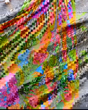 Fusta gipsy din batist