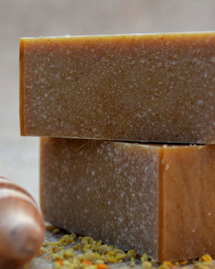 Silk and Honey-sapun cu miere,catina si matase-BlueScent