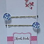 Set agrafe par model floral