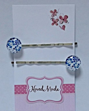 Set agrafe par model floral