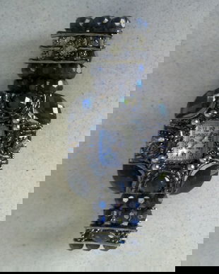 CEAS BRATARA  ELEGANT CU PIETRE CUREA ELASTICA MARIME UNIVERSALA MADE IN JAPAN