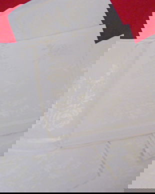 Set 6 servete damasc-noi