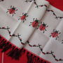 Draperie rustica cu buburuze