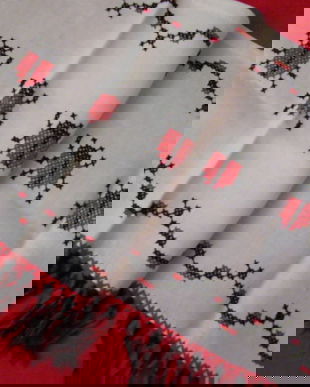 Draperie rustica cu buburuze