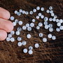 REZERVAT  - Set 10 buc cabochoane moonstone -  intre 4 si 5.5mm