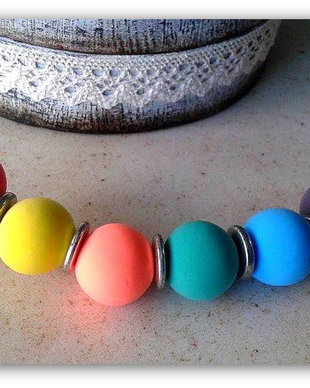 Colier unicat  ,,Rainbow"
