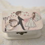 Cutie de verighete mire & mireasa