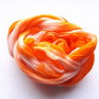 Lnylon21 - material nylon portocaliu