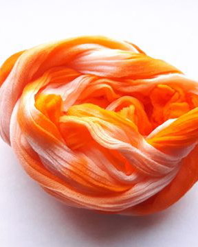 Lnylon21 - material nylon portocaliu