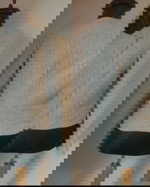 H&M SACOU FIR LAME ARGINTIU