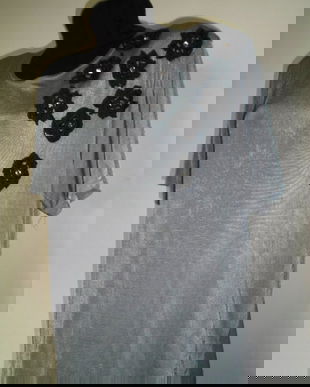 Bluza cu broderie florala aplicata