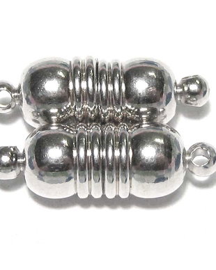 Inchizatoare cu magnet, 20.5x12 mm, platina