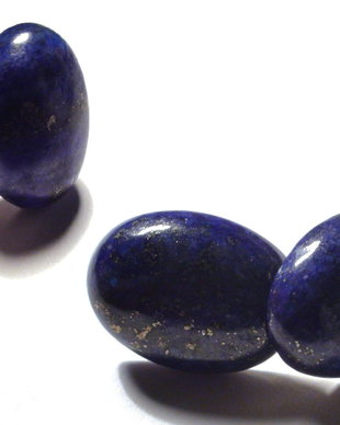Inel si cercei cu surub din Argint 925 si Lapis lazuli oval - IN338, CE338 - Inel romantic albastru, inel pietre semipretioase, inel reglabil, cercei albastri, set romantic delicat