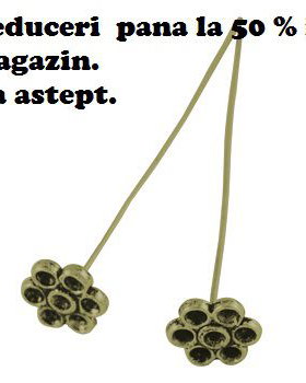 Ace din bronz cu cap decorativ