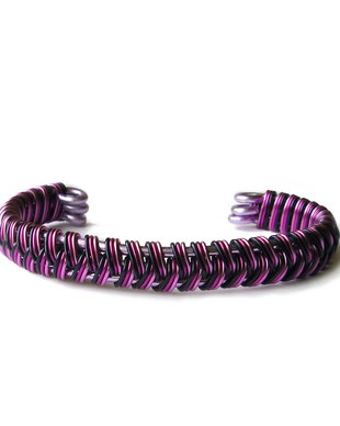 Brățară Violet - Colecția Arc-en-ciel