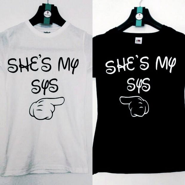 Tricou She`s my sys