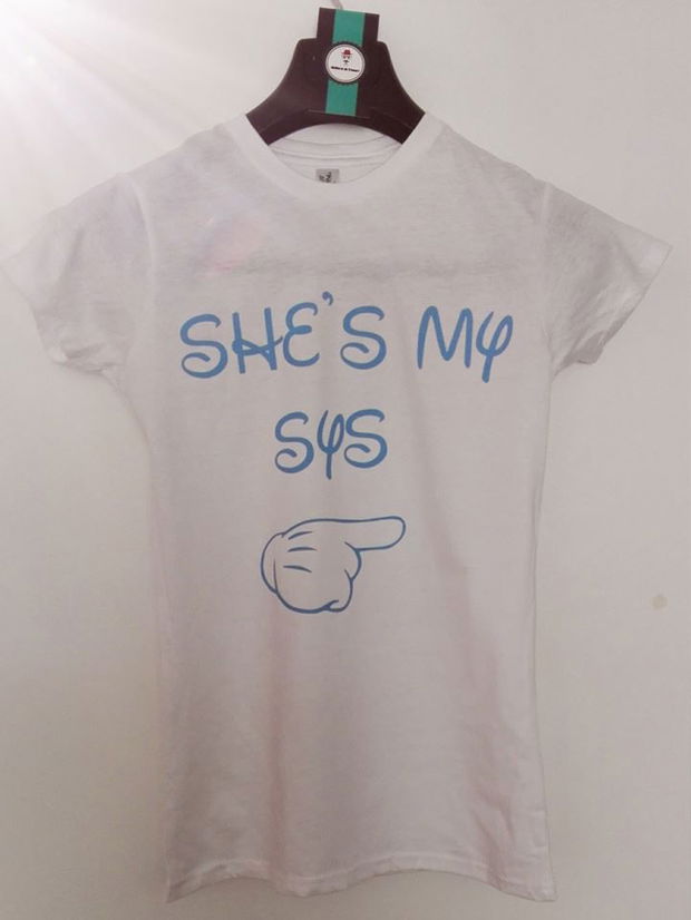 Tricou She`s my sys