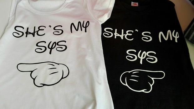 Tricou She`s my sys