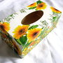 Cutie servetele   floarea soarelui 28740
