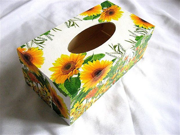Cutie servetele   floarea soarelui 28740