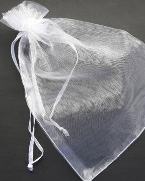 LAE42 - saculet organza alb