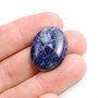 Cabochon  Sodalit Navy - natural, netratat