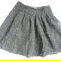 Fusta neagra de dantela H&M