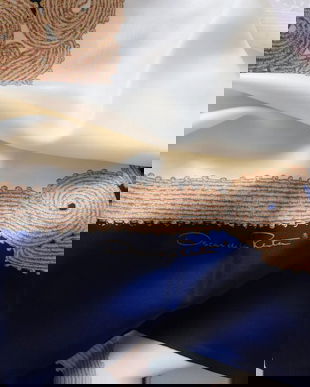 OSCAR DE LA RENTA , ESARFA MATASE NATURALA