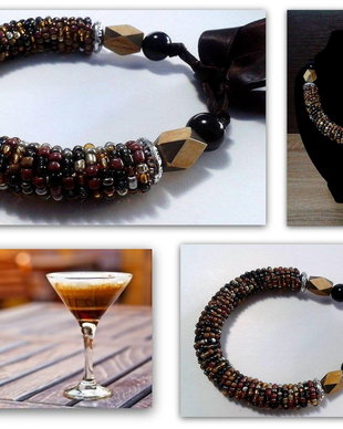 Colier  ,,Espresso Martini''