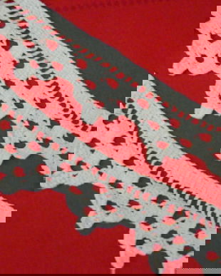 Dantela crosetata 2 m