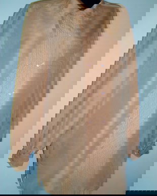 BLUZA Matase naturala beige somon