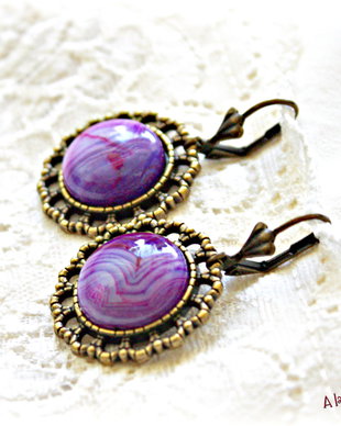 Cercei Agate violet