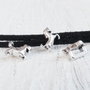Distantier slider zamak inorog 11x10 (Ø 5x2mm)  SALAK 414