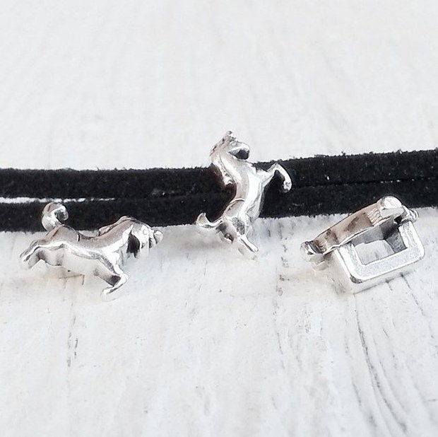 Distantier slider zamak inorog 11x10 (Ø 5x2mm)  SALAK 414