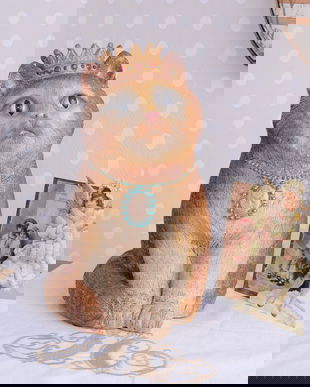 DECORATIUNE PISICA DIN RASINI