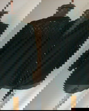 BLUZA DANTELA MATASE VEGETALA