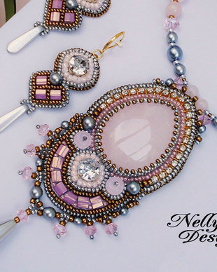 "Beauty" - Set colier si cercei