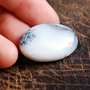 Cabochon  opal dendritic