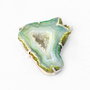 Pandantiv agat & quartz druzy