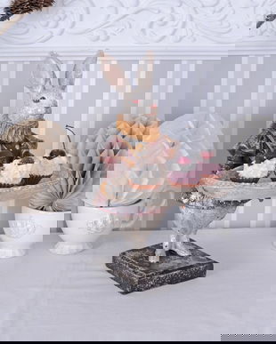 PLATOU NOSTALGIC DIN RASINI CU UN IEPURE