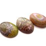 Cabochon agata veins