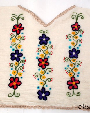 VansutBluza de vara din bumbac si broderie impaslita