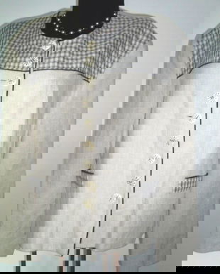 Sacou din in natur ,captusit