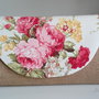 Poseta plic Elegant creamy garden - pentru comanda