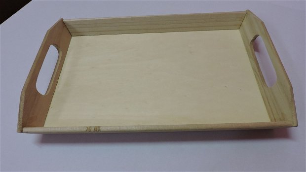 Tava din lemn 37x23,5 cm -8116