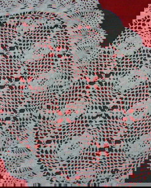 Mileu crosetat cu flori