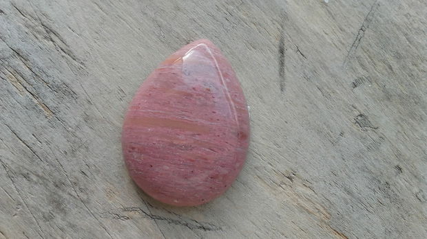 Cabochon lepidolit, 40x30 mm