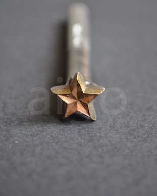 Stanta / poanson pentru piele - stea