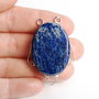 Pandant Lapis Lazuli in rama argintata