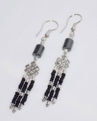 Cercei"Black Hematite"-rezervati